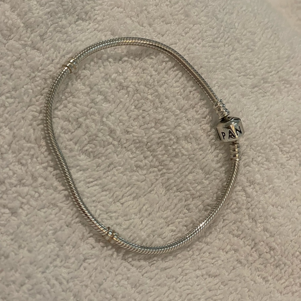Pandora Silver Barrel Bracelet